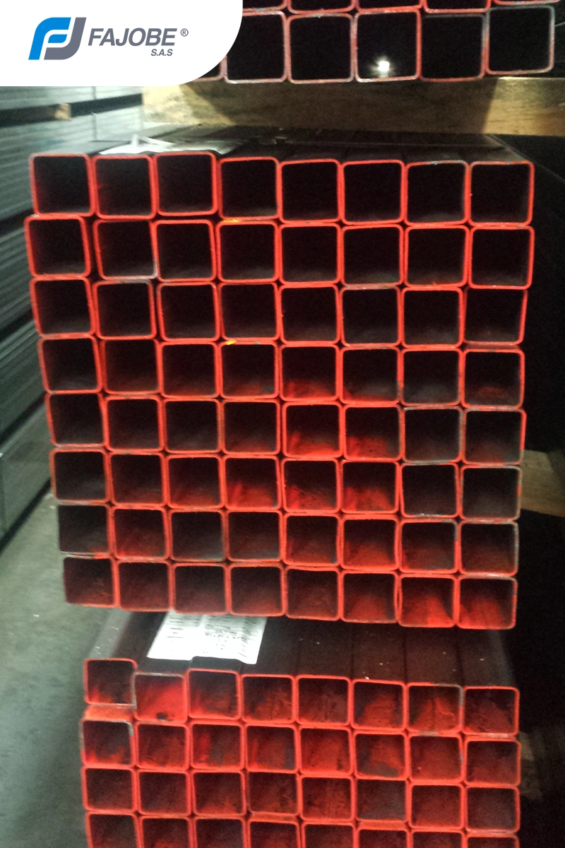 PTF ® Tubo Estructural cuadrado 50x50 mm x 1.5 mm x 6m