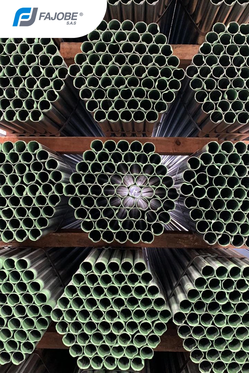 TUMECO ® Tubo Mueble CR redondo 1 1/2" Calibre 18 (1.10 mm)