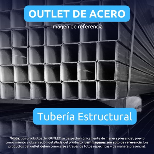 Tubería Estructural Outlet
